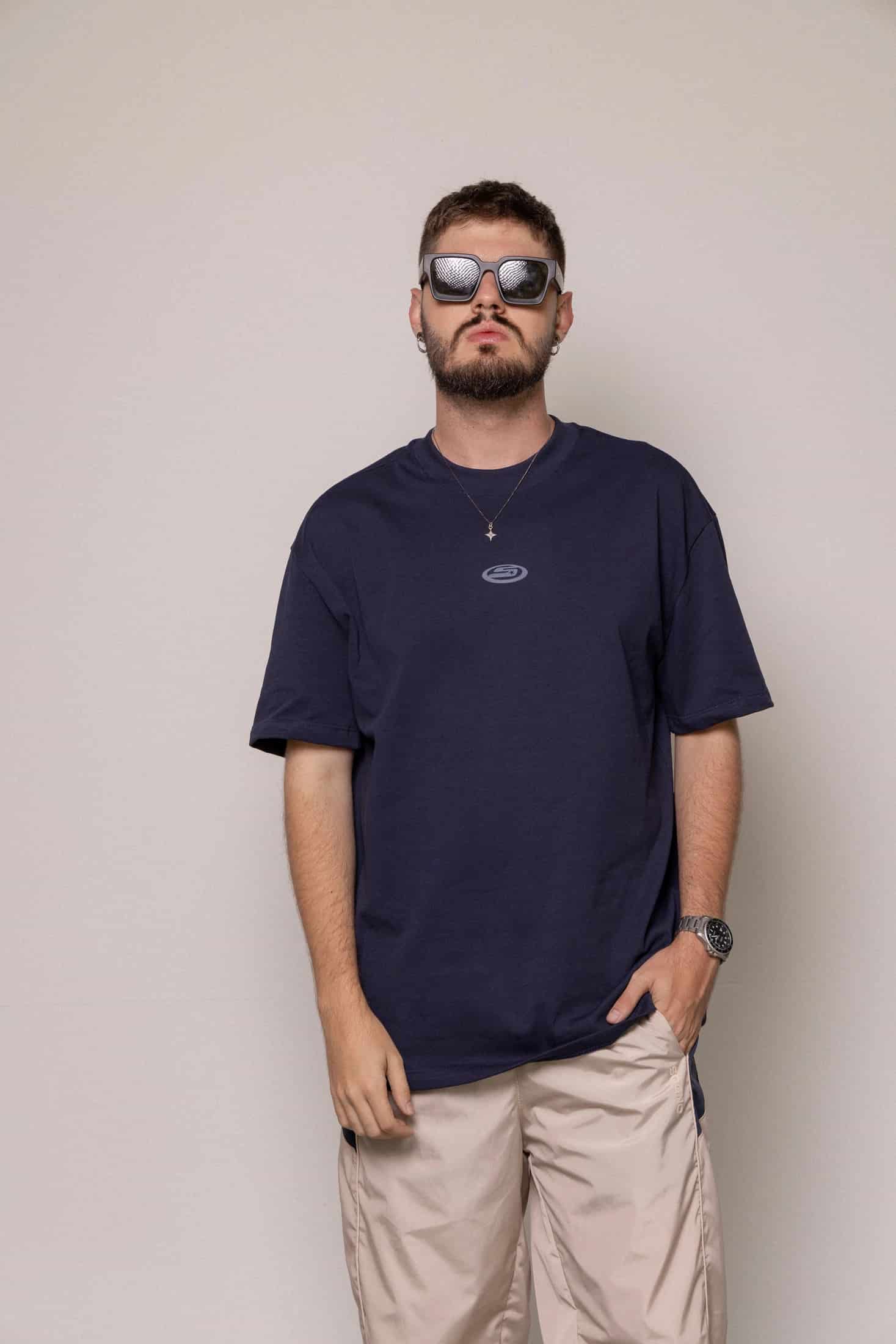 Camiseta Basica Sogno-Azul - miniatura 1