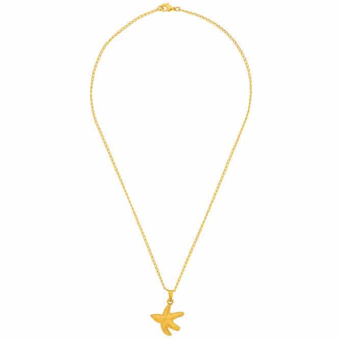 Cadena Y Dije Estrella De Mar - miniatura 1