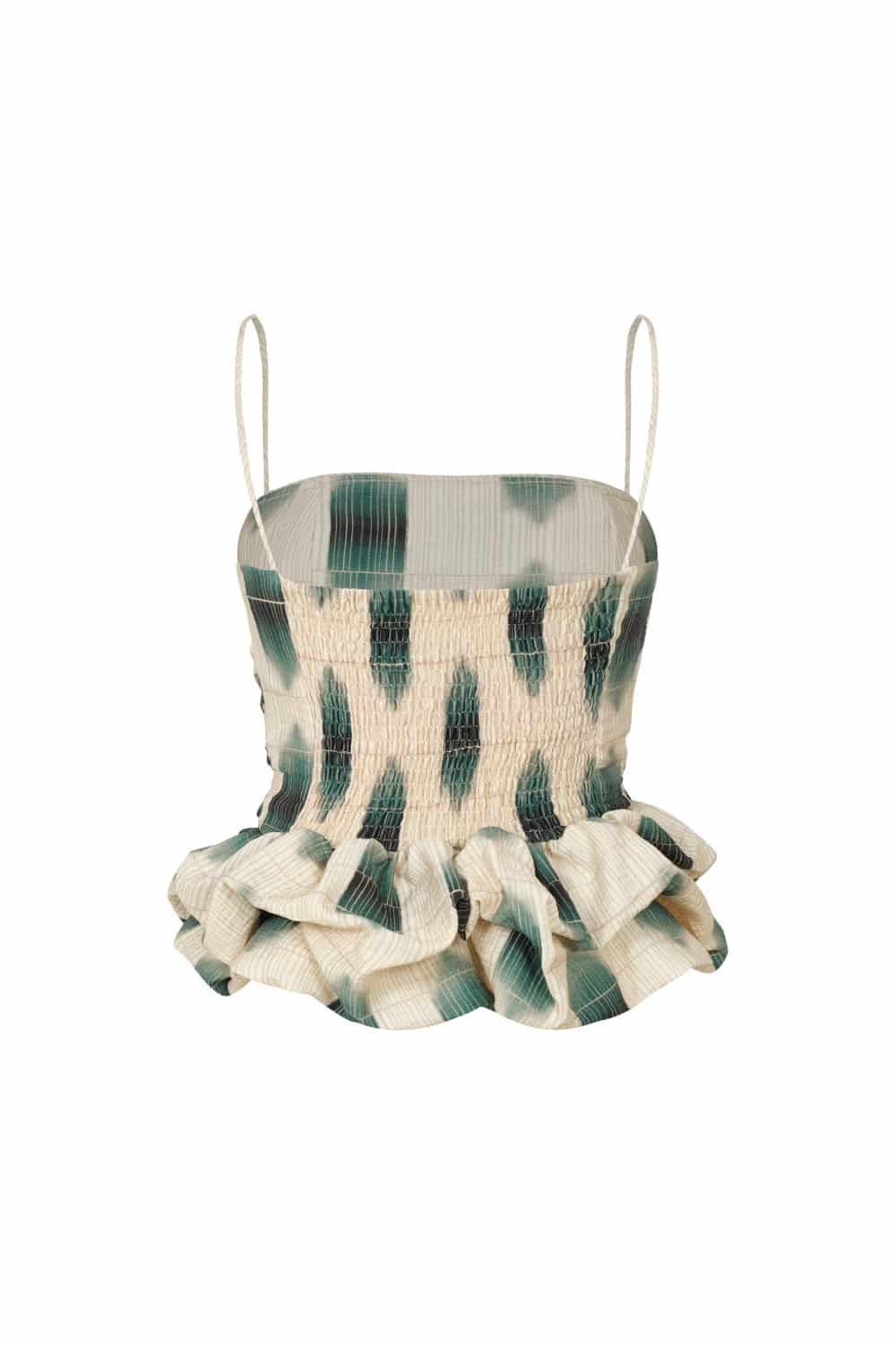 Crop top Maia esmeralda - miniatura 5