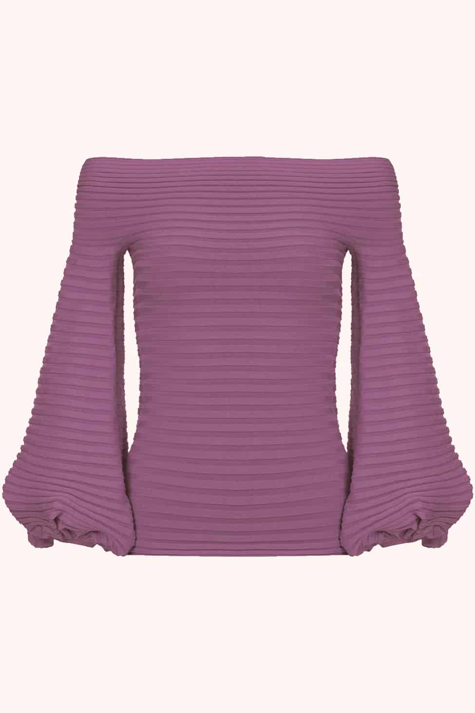 Conde Ribbed Blouse - miniatura 10