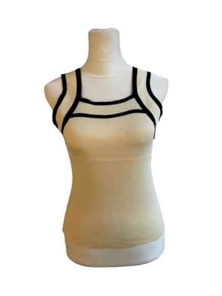 Tafu Blouse Beige - miniatura 1