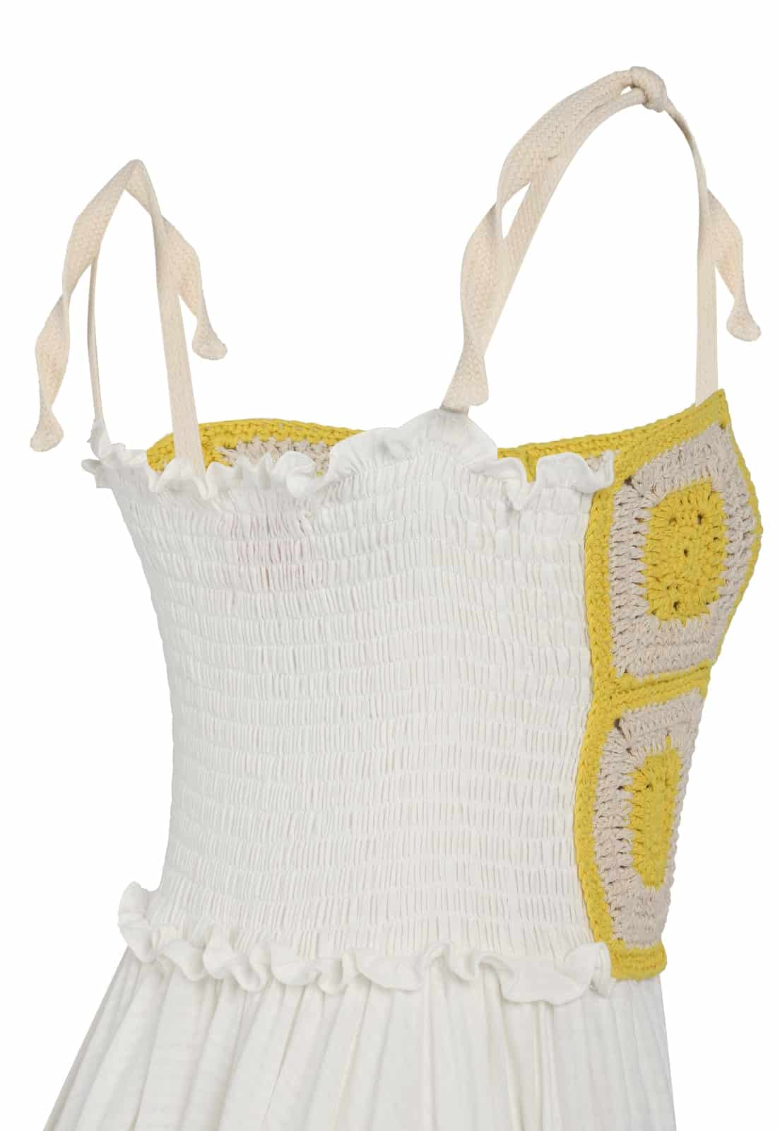 TAVALU ISLAND DRESS HANDMADE CROCHET - miniatura 3