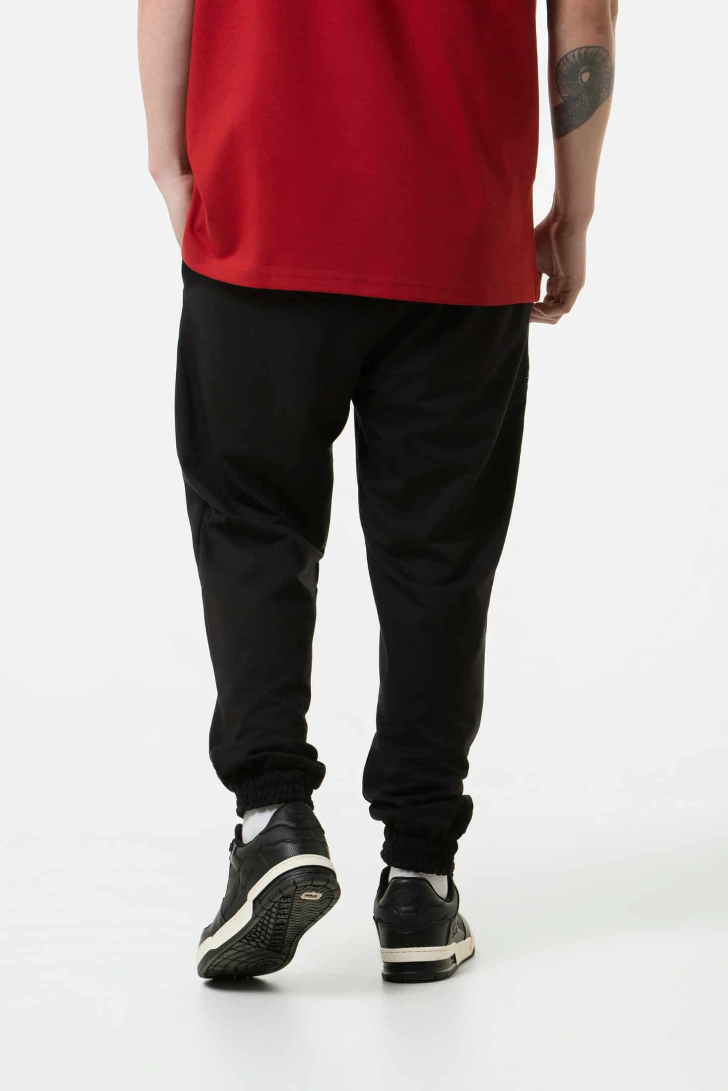 PANTALON JOGG COLOR NEGRO - miniatura 4