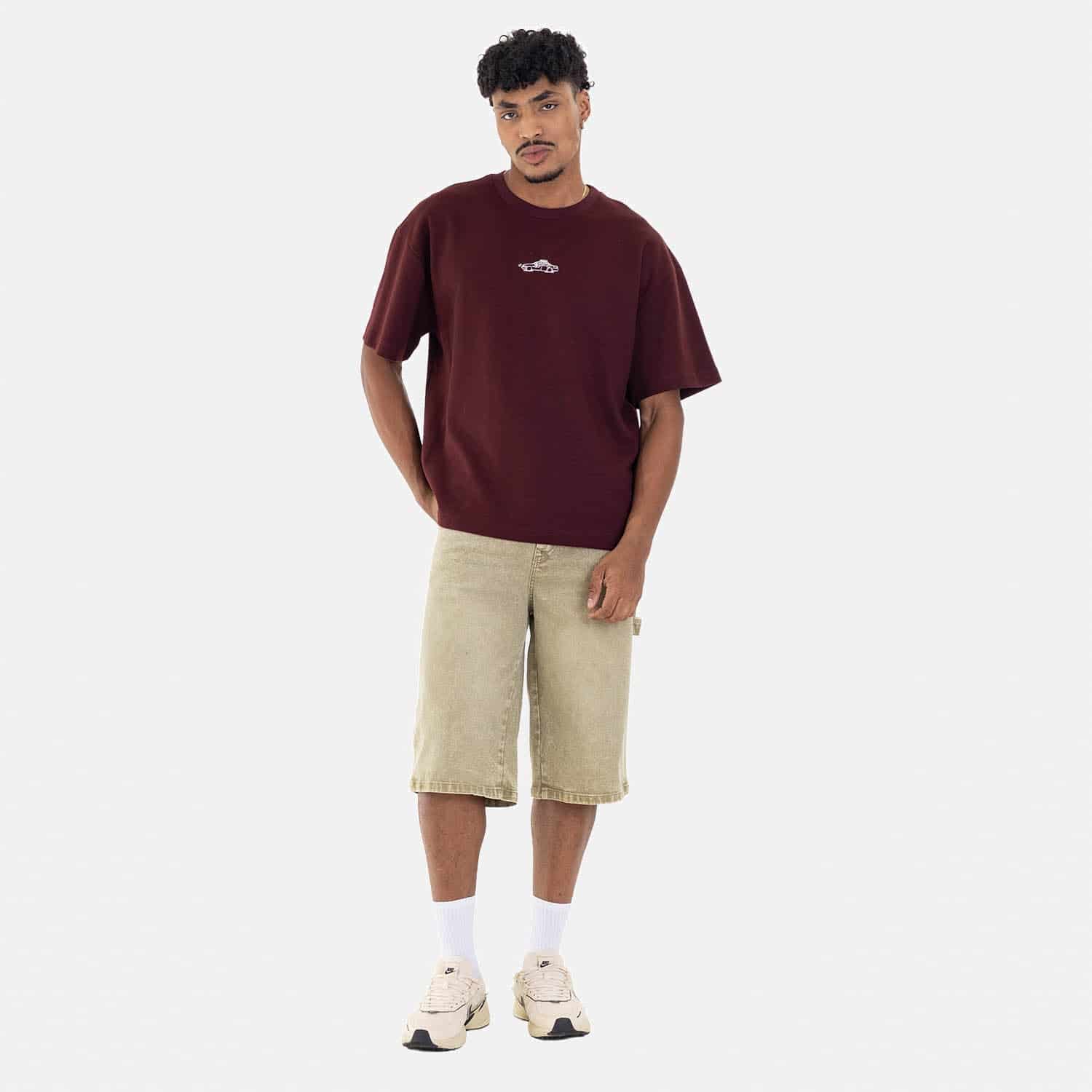 Classic Fit Jort Olive - miniatura 5