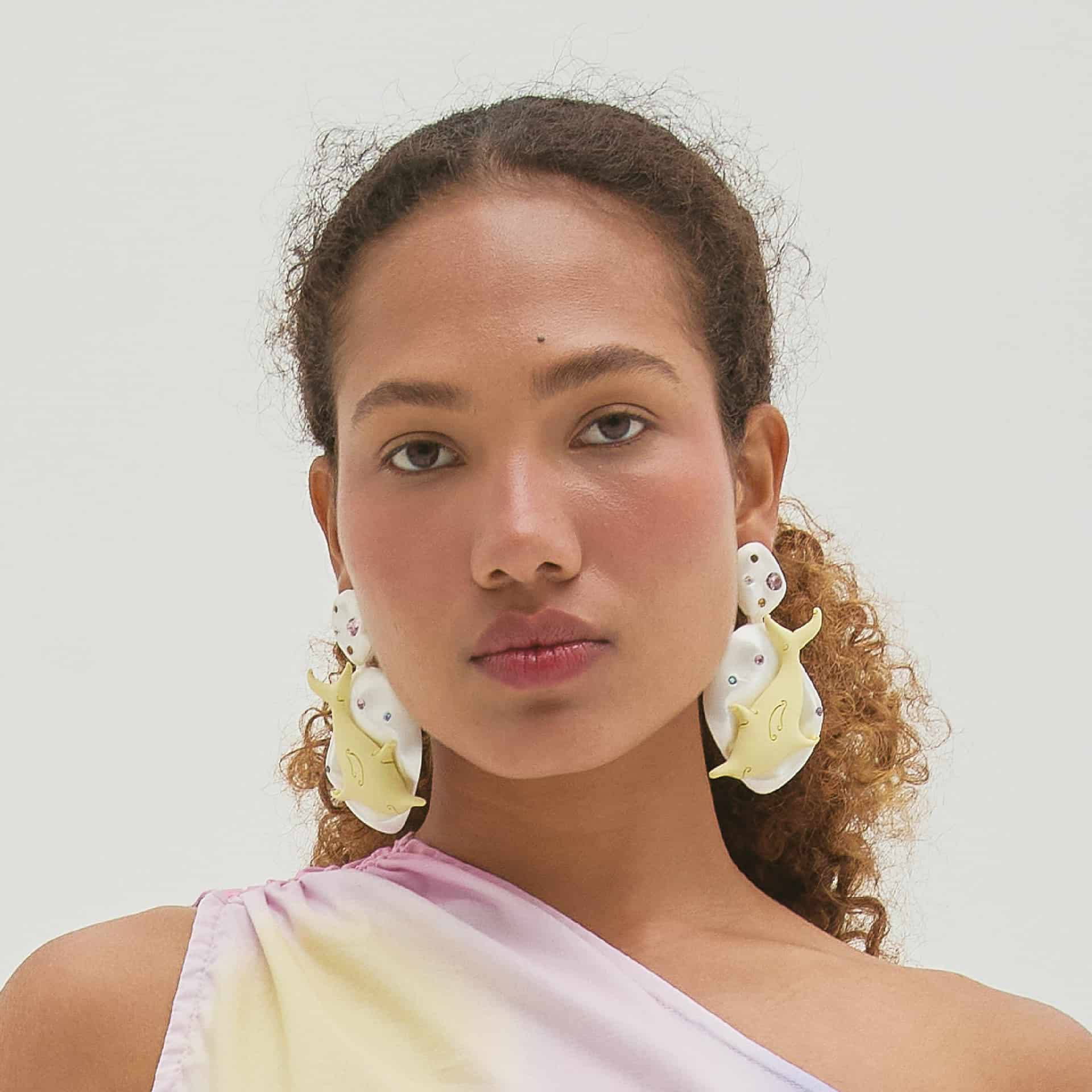 ARETES DOBLE DELFÍN - SIXXTA (Producto personalizado) - miniatura 4