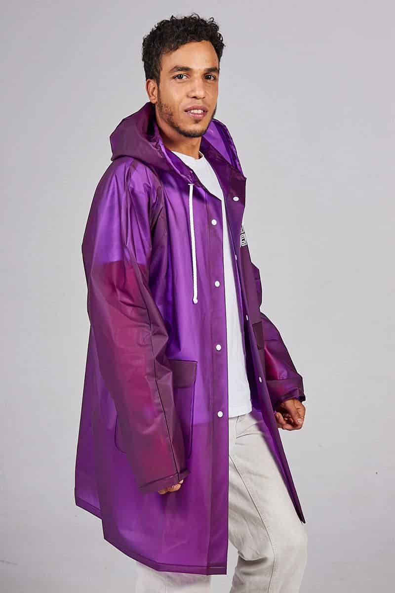 Capa Lluvia Morado Chic - miniatura 4