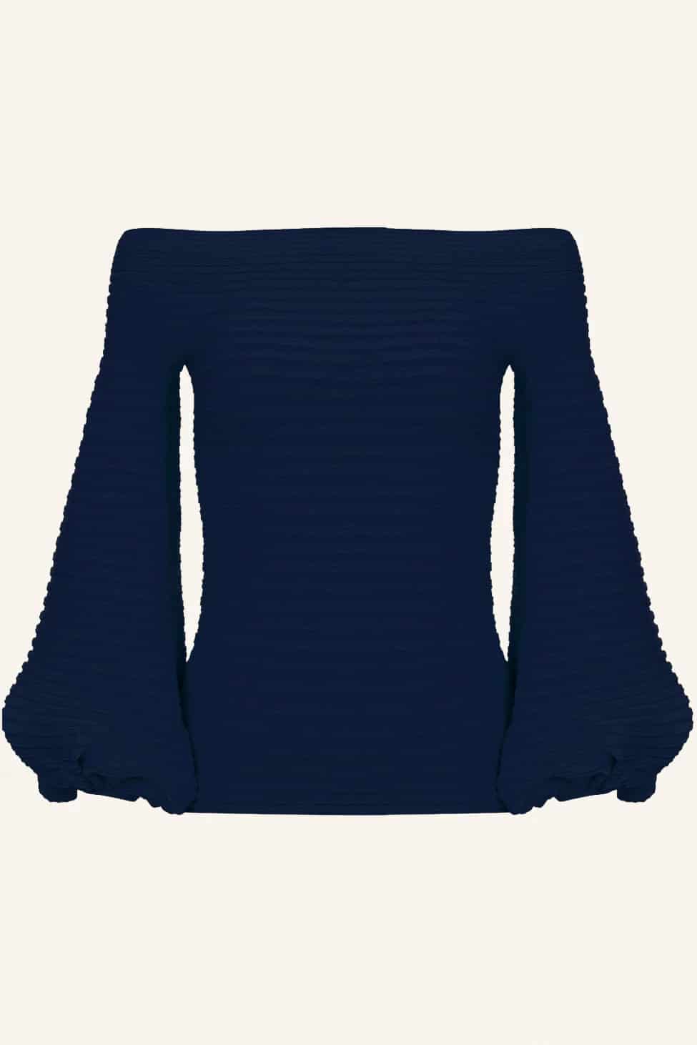 Conde Ribbed Blouse - miniatura 14