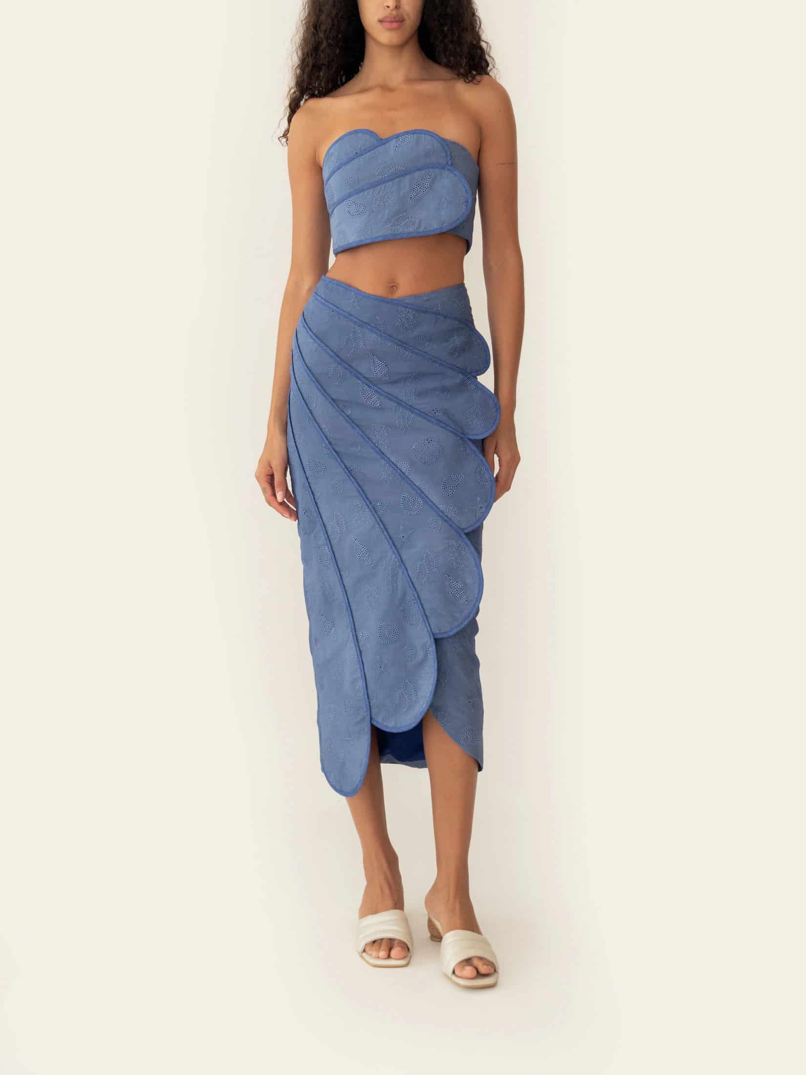 SANGO TOP DEEP SEA BLUE SEASHELLS - miniatura 3