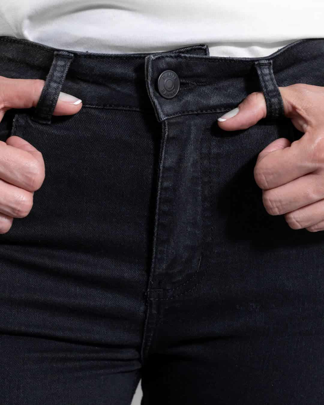 Jean Elastico Skinny Negro - miniatura 3