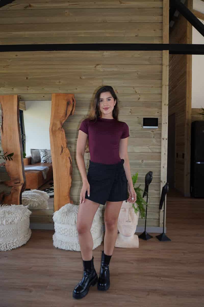 Falda short Iconic - Negro - miniatura 11