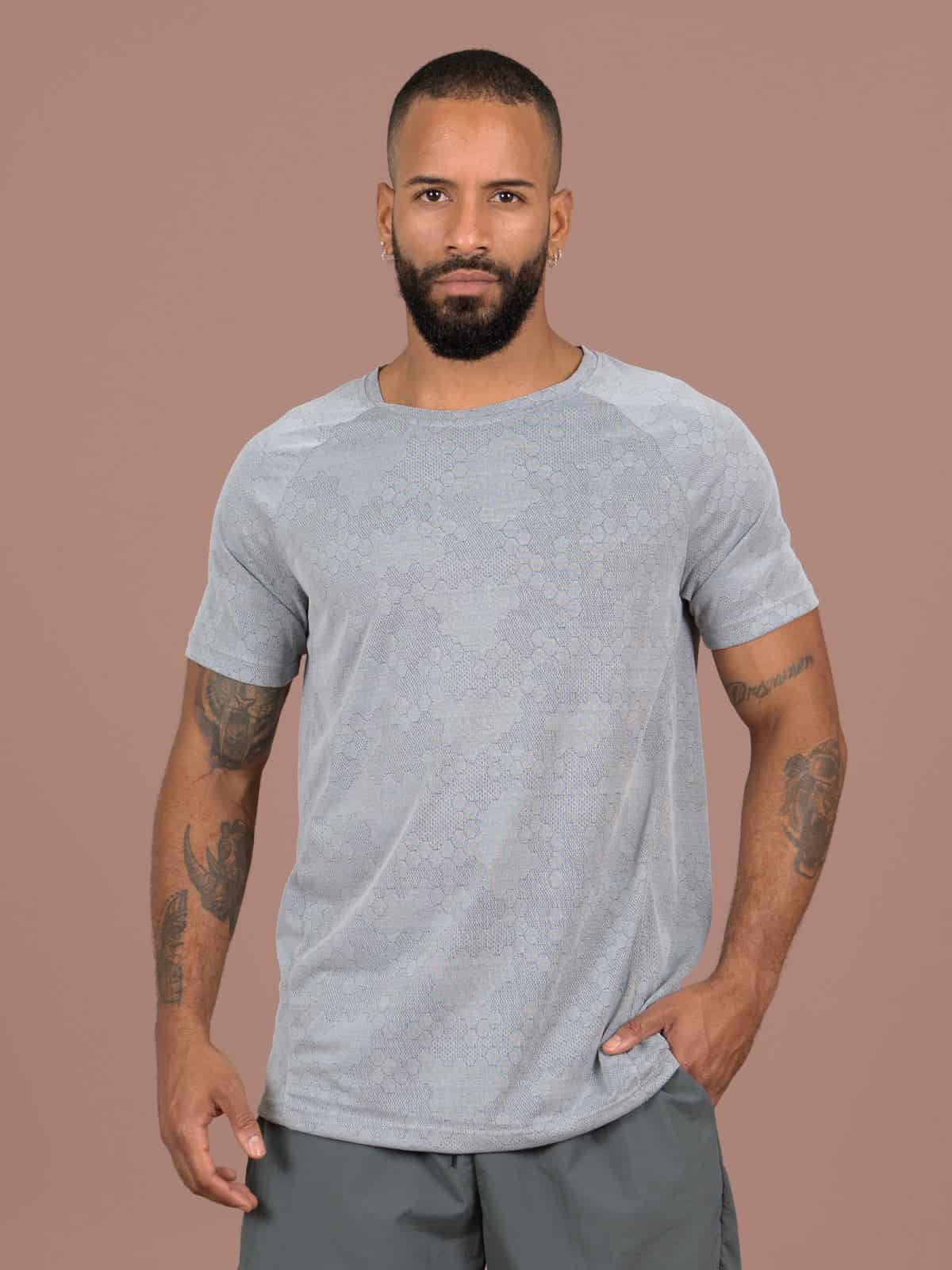 CAMISETA HOMBRE ACTIVE BERLIN GRAY - miniatura 5