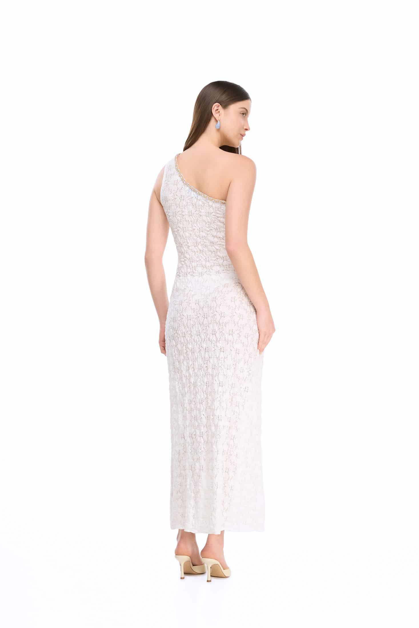 KOA MAXI DRESS WHITE - miniatura 3