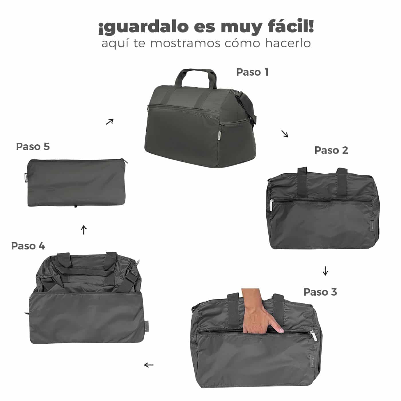 Maleta M ULTRA Plegable Estampado Salpicon Citybags - miniatura 6