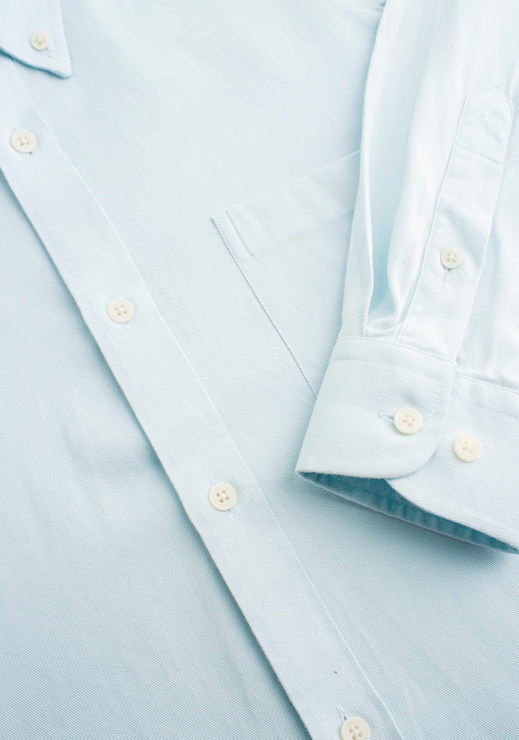 Camisa H CF Hamilton Tencel Azul Claro - miniatura 4