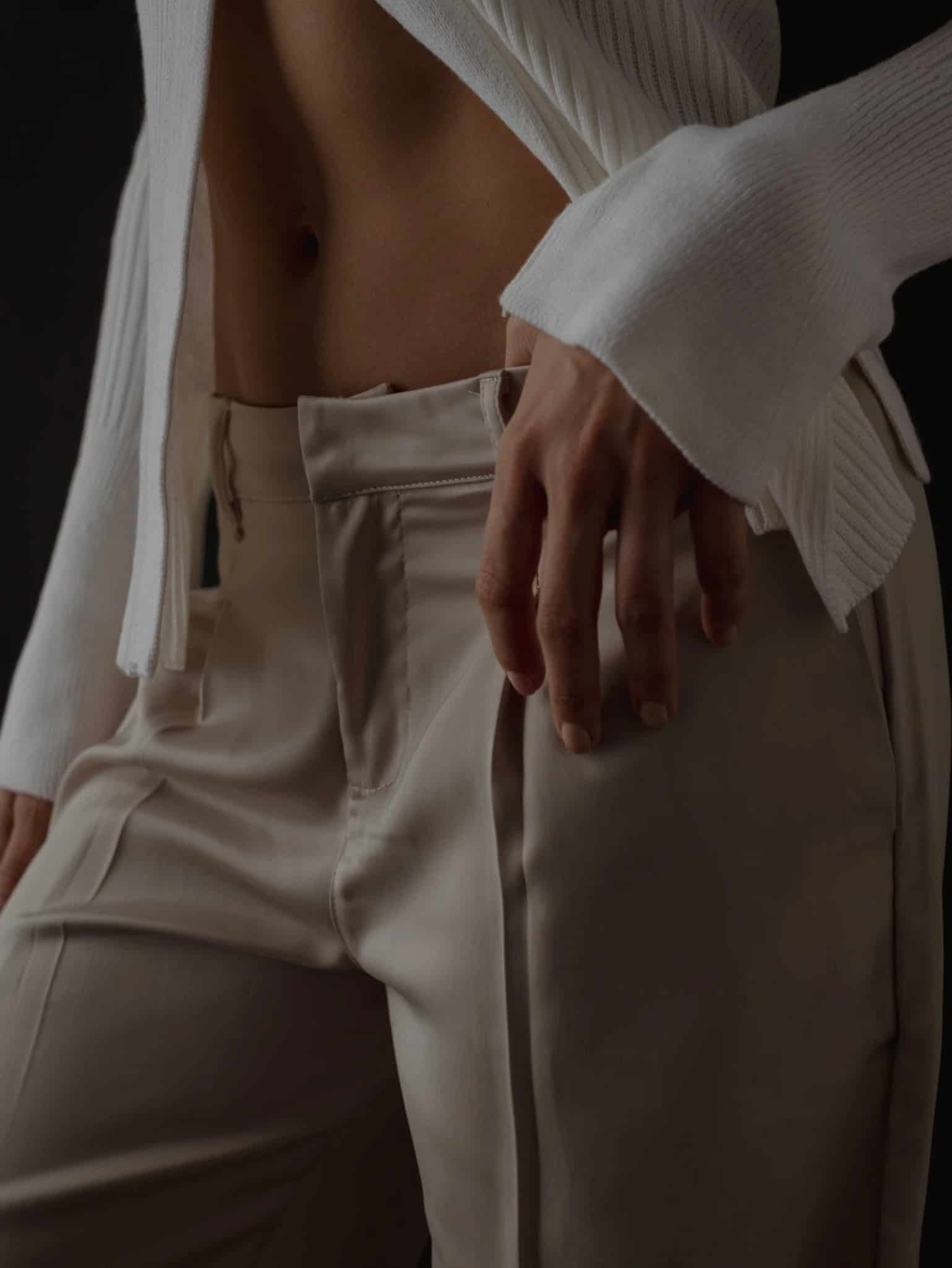 NOT SO MODEST TROUSER - SAND PEARL - miniatura 3