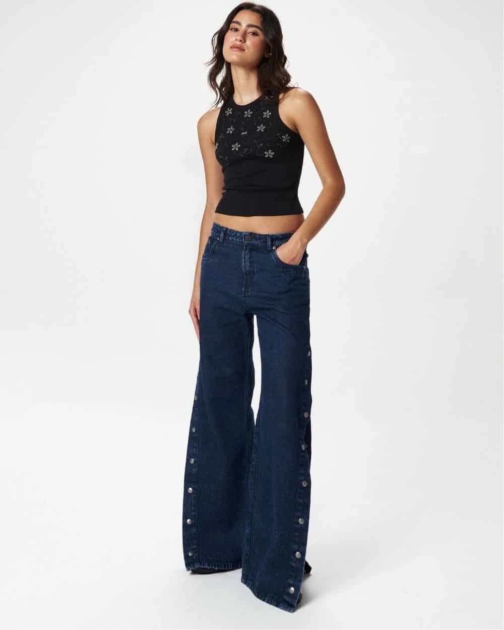 LOVER TANK TOP BLACK - miniatura 1