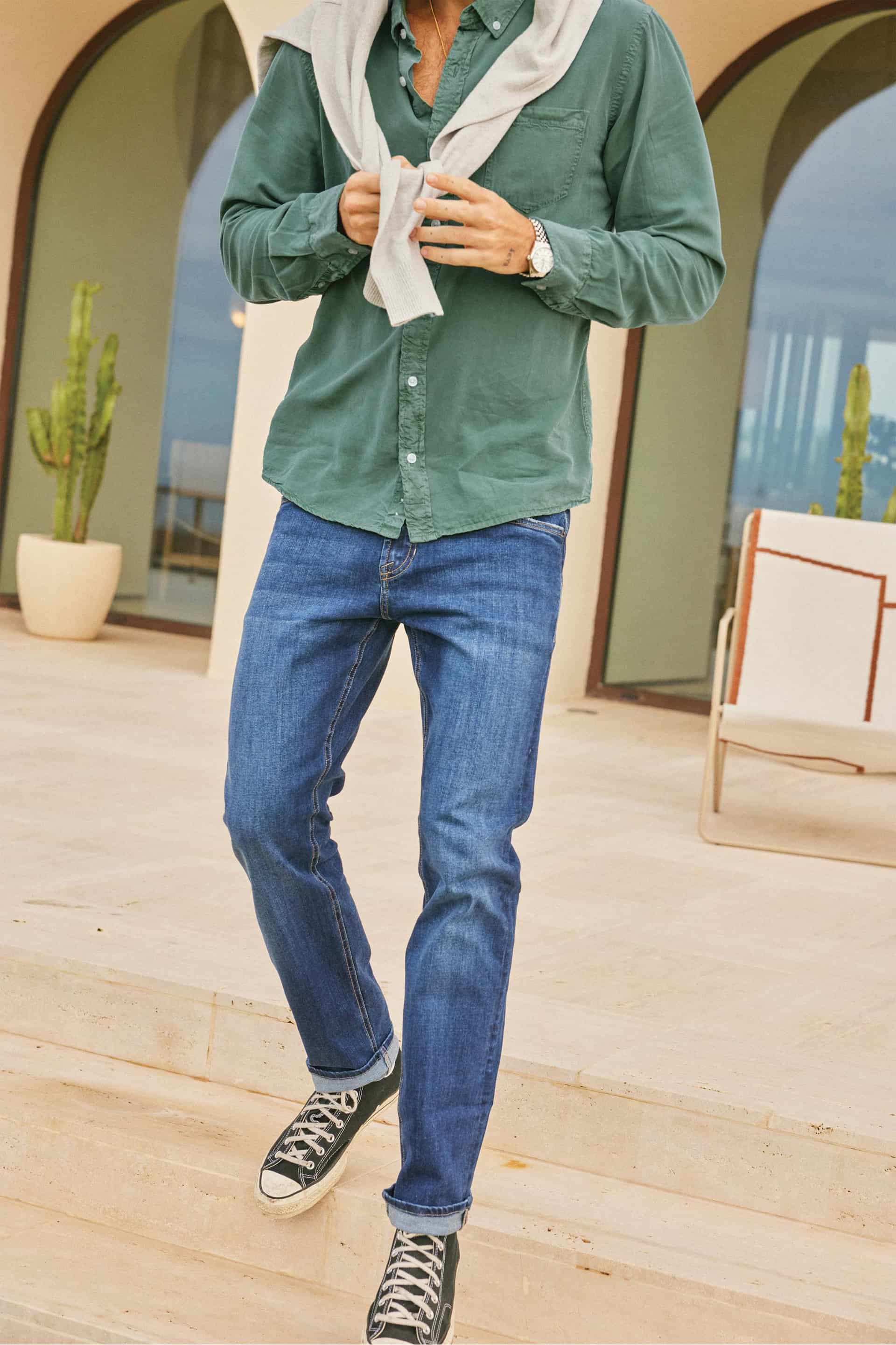 CAMISA LYOCELL MOSS - miniatura 1