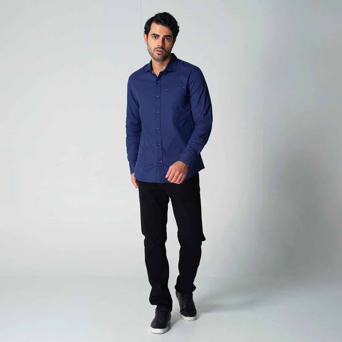 Camisa Formal Unicolor Turpiales - miniatura 5