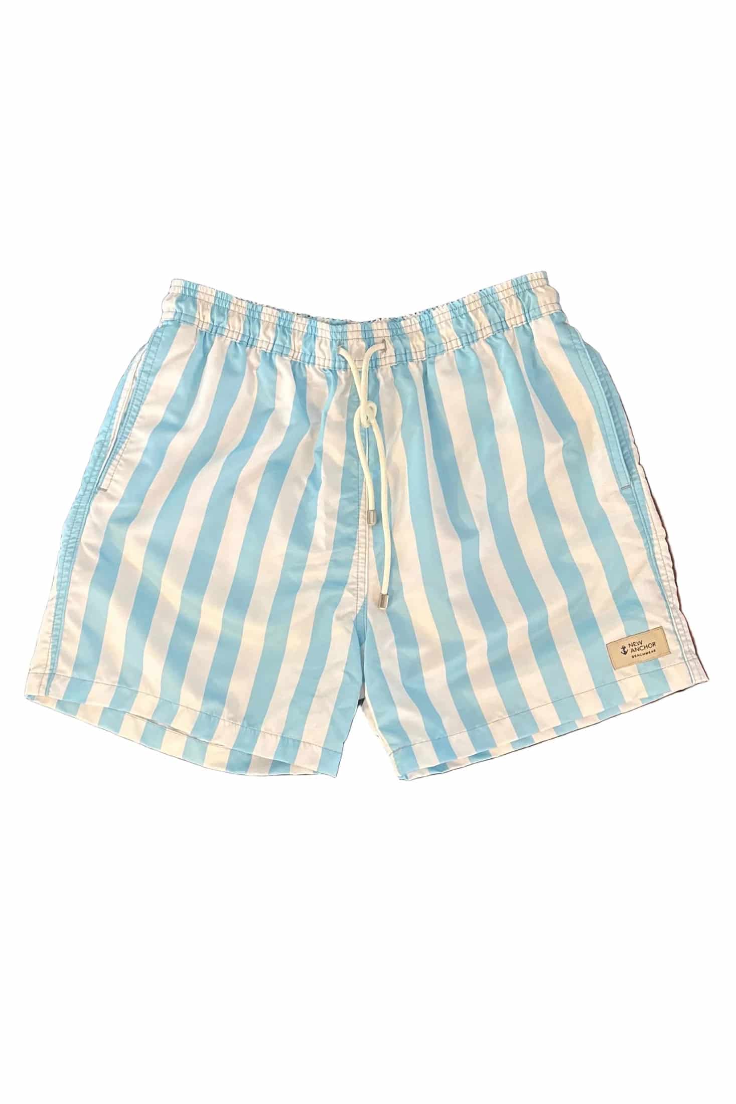 Pantaloneta Rayas Azul Claro - miniatura 1
