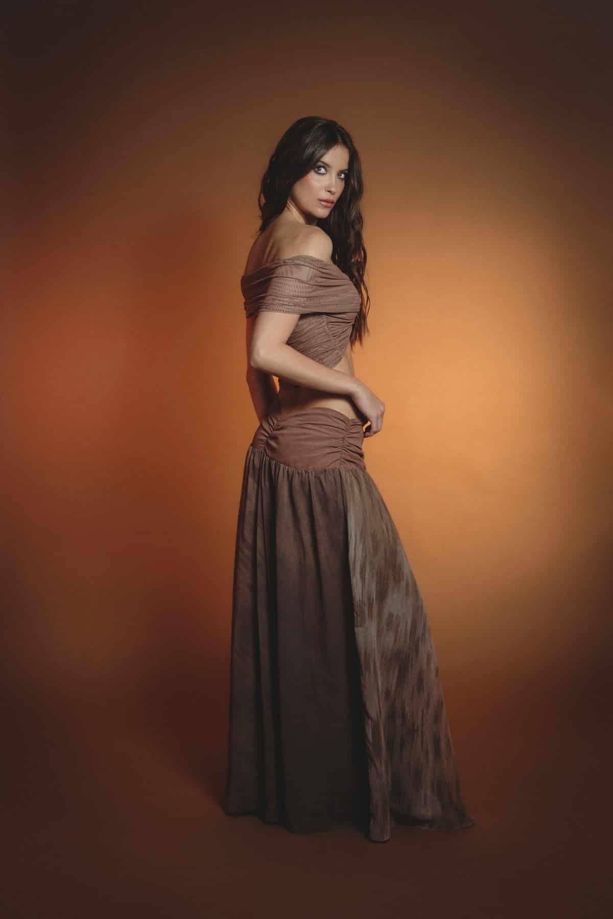 Amara Skirt | Golden Veil - miniatura 3