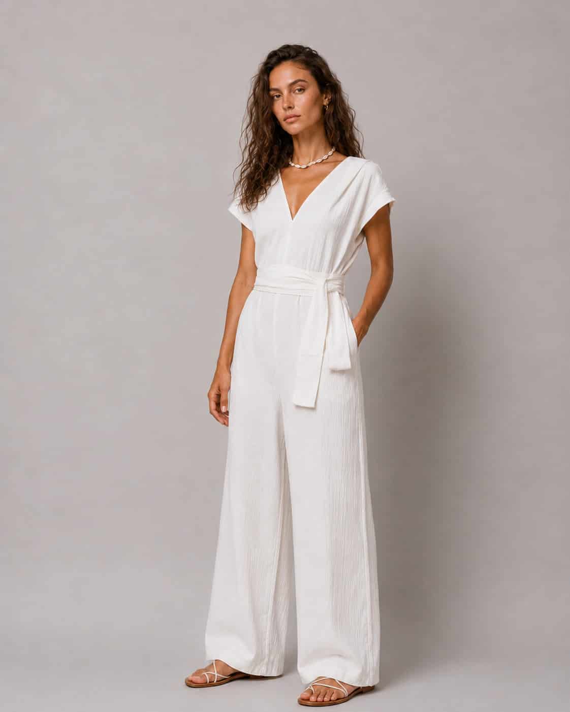 Breeze Cotton Jumpsuit - miniatura 11