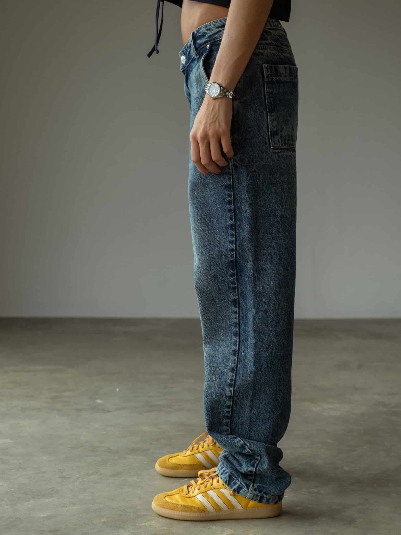 STRAIGHT LEG JEAN  - OCEAN BLUE - miniatura 6