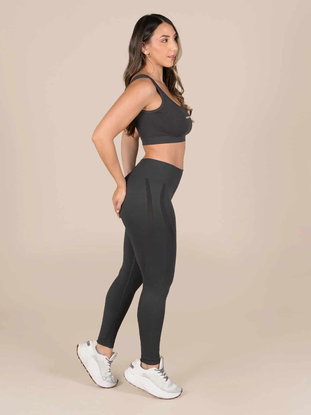 Darma leggins set seamless Gris - miniatura 2