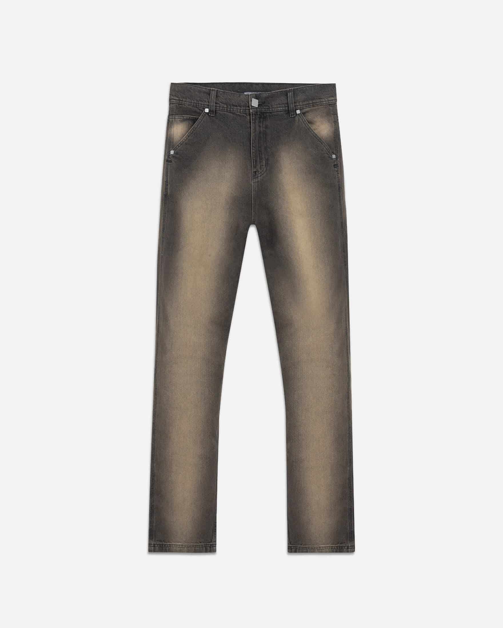 Line Basic Slim Fit Jeans Dirty Black - miniatura 3