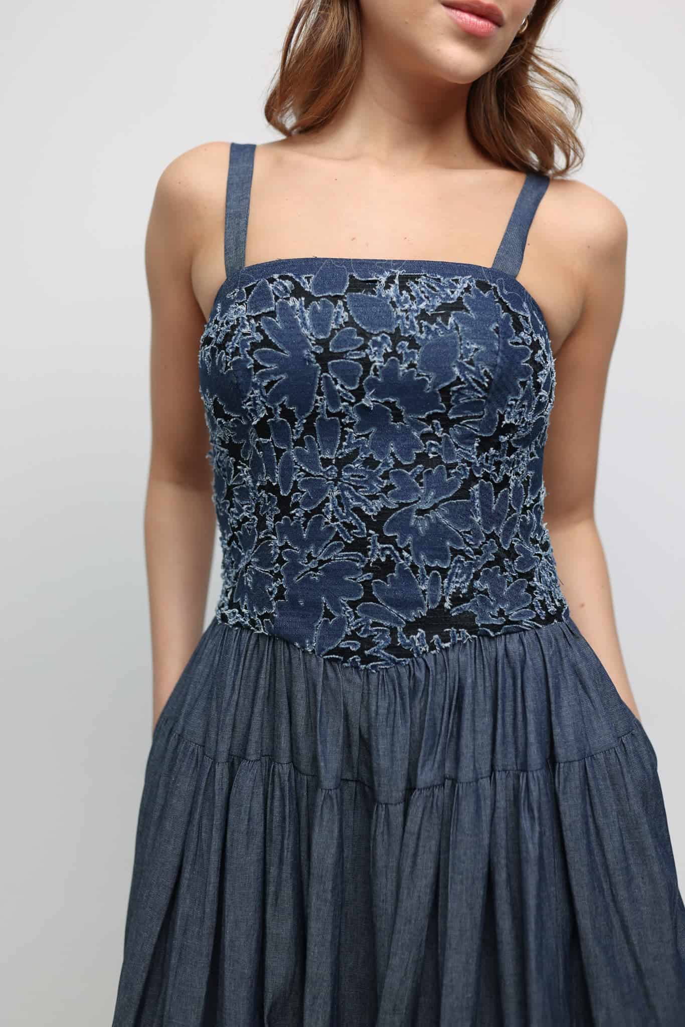 DORIEL MIDI DRESS - miniatura 2