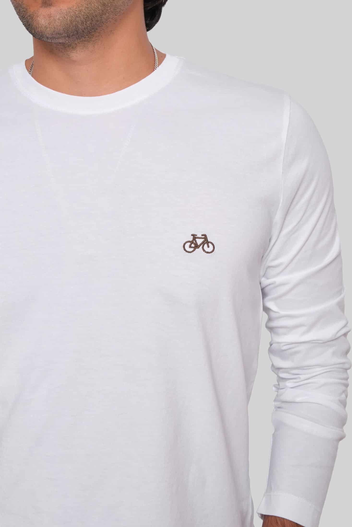 CAMISETA MANGA LARGA BLANCA - miniatura 2