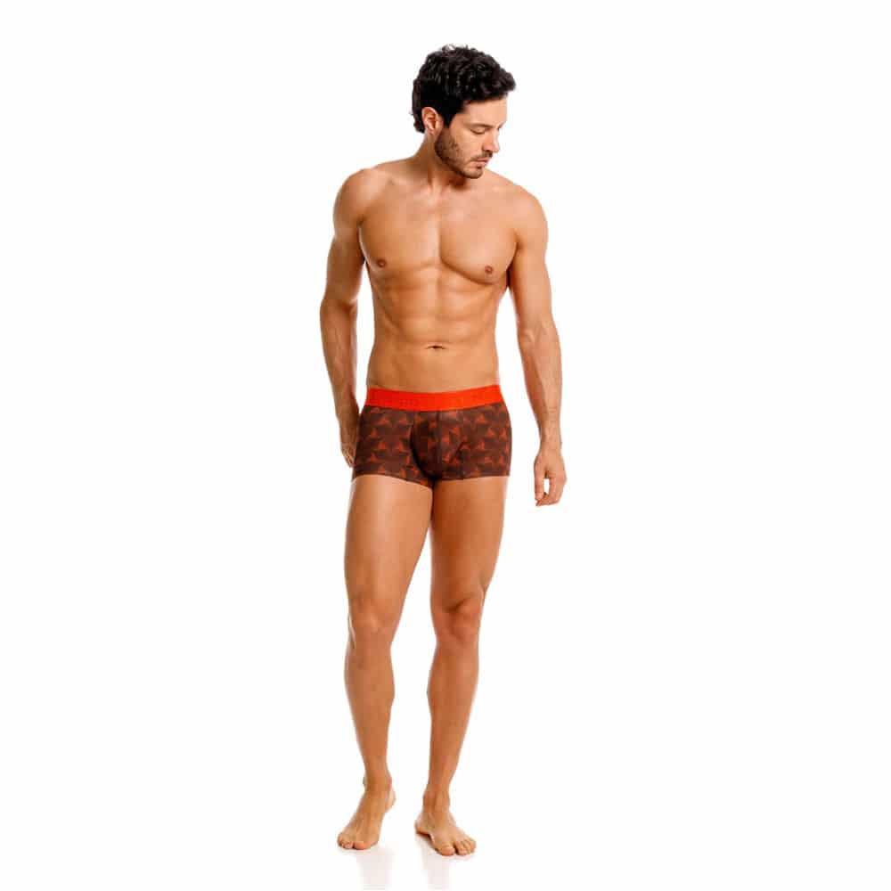 BOXER CORTO ABRASIVO NARANJA - miniatura 2
