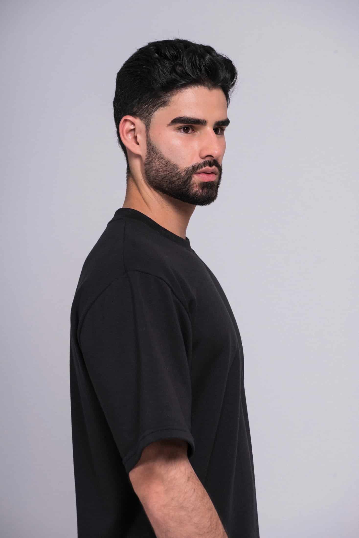 CAMISETA NEGRA OVERSIZE SVG 13839 - miniatura 4