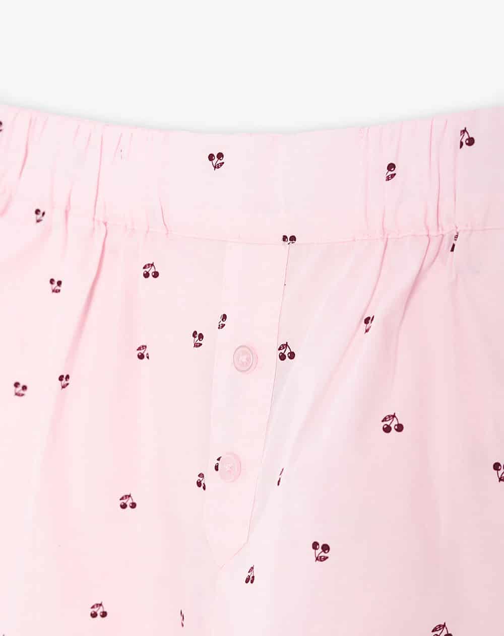 Short pantaloneta rosado estampado mujer - miniatura 2