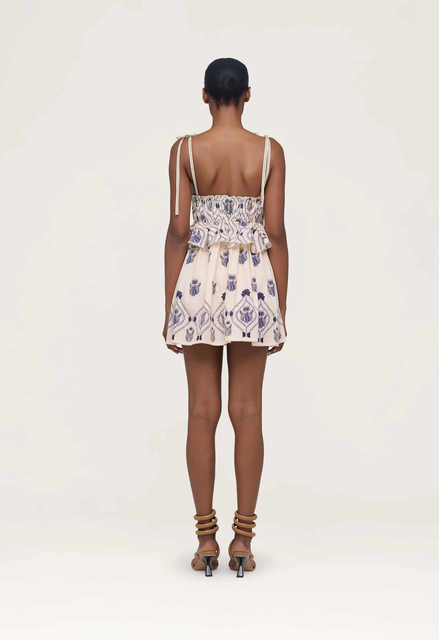 Salvador Jarron Mini Dress - miniatura 2