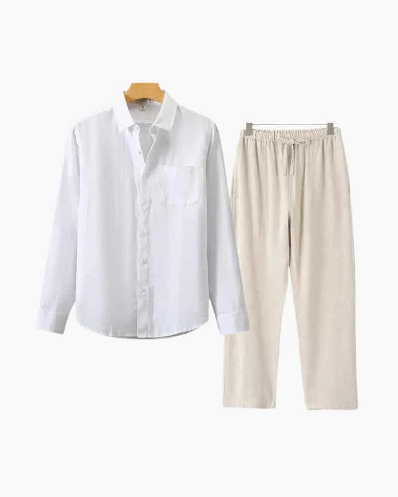Old Money Linen Combo (Longsleeve) - miniatura 9