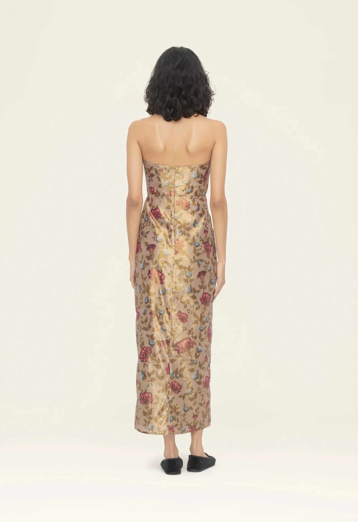 Cinéfila Memoria Maxi Dress - miniatura 4