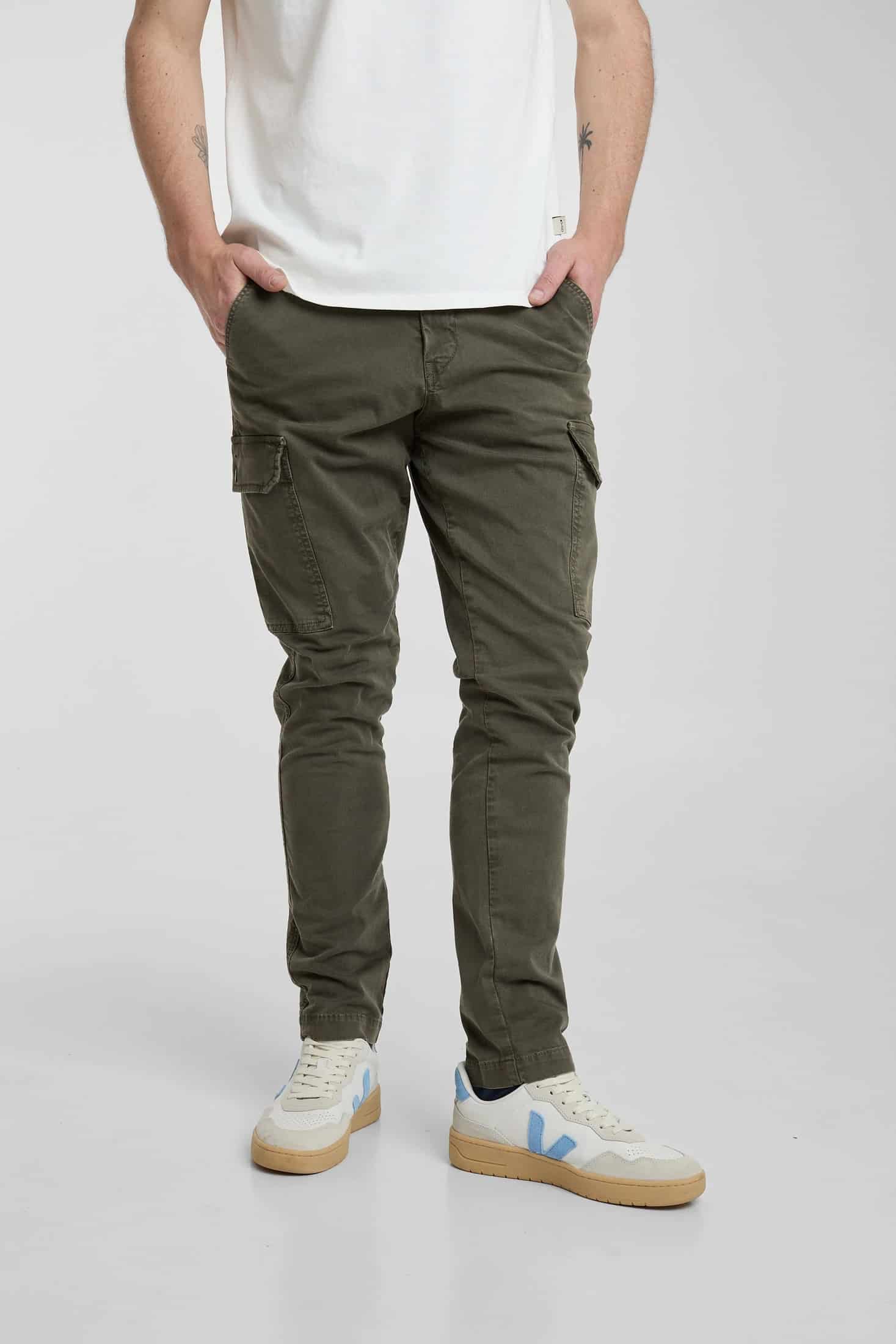 Pantalón Cargo Verde Militar - miniatura 5