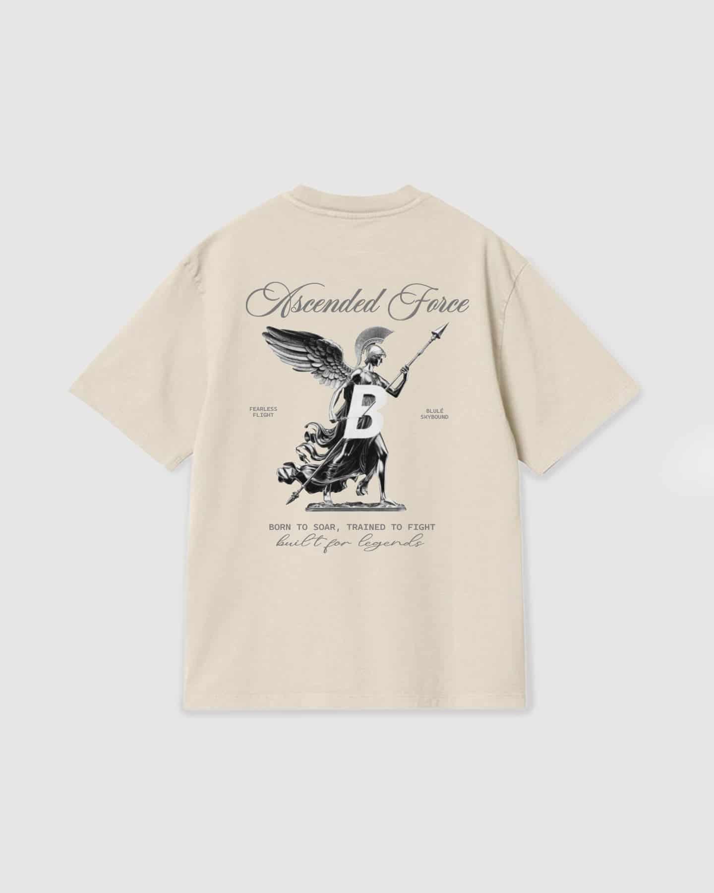 Oversized T Shirt Ascended Force Vanilla - miniatura 1
