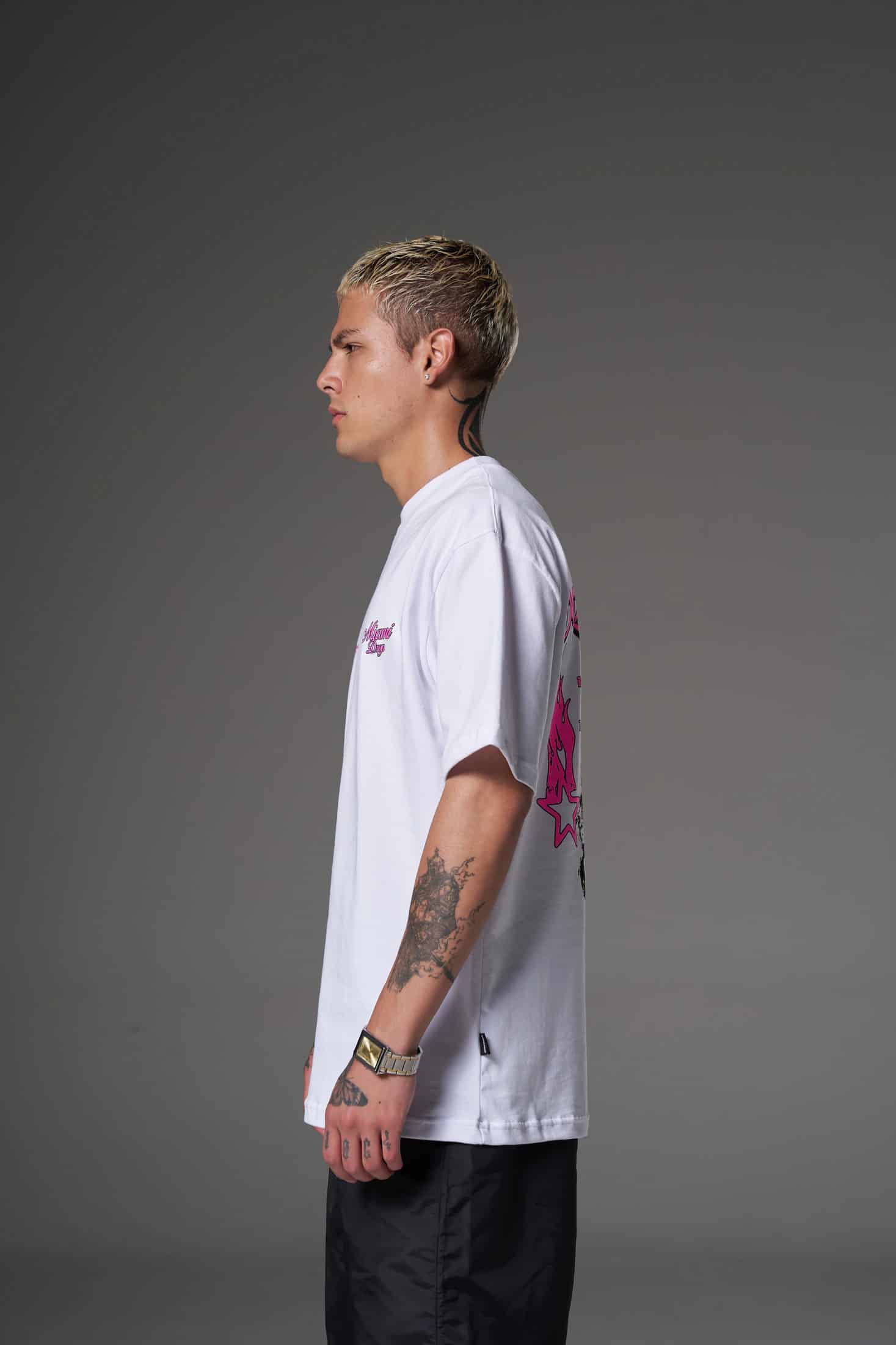 T shirt estrellas dream rosa 250 gramos 14600 - miniatura 3
