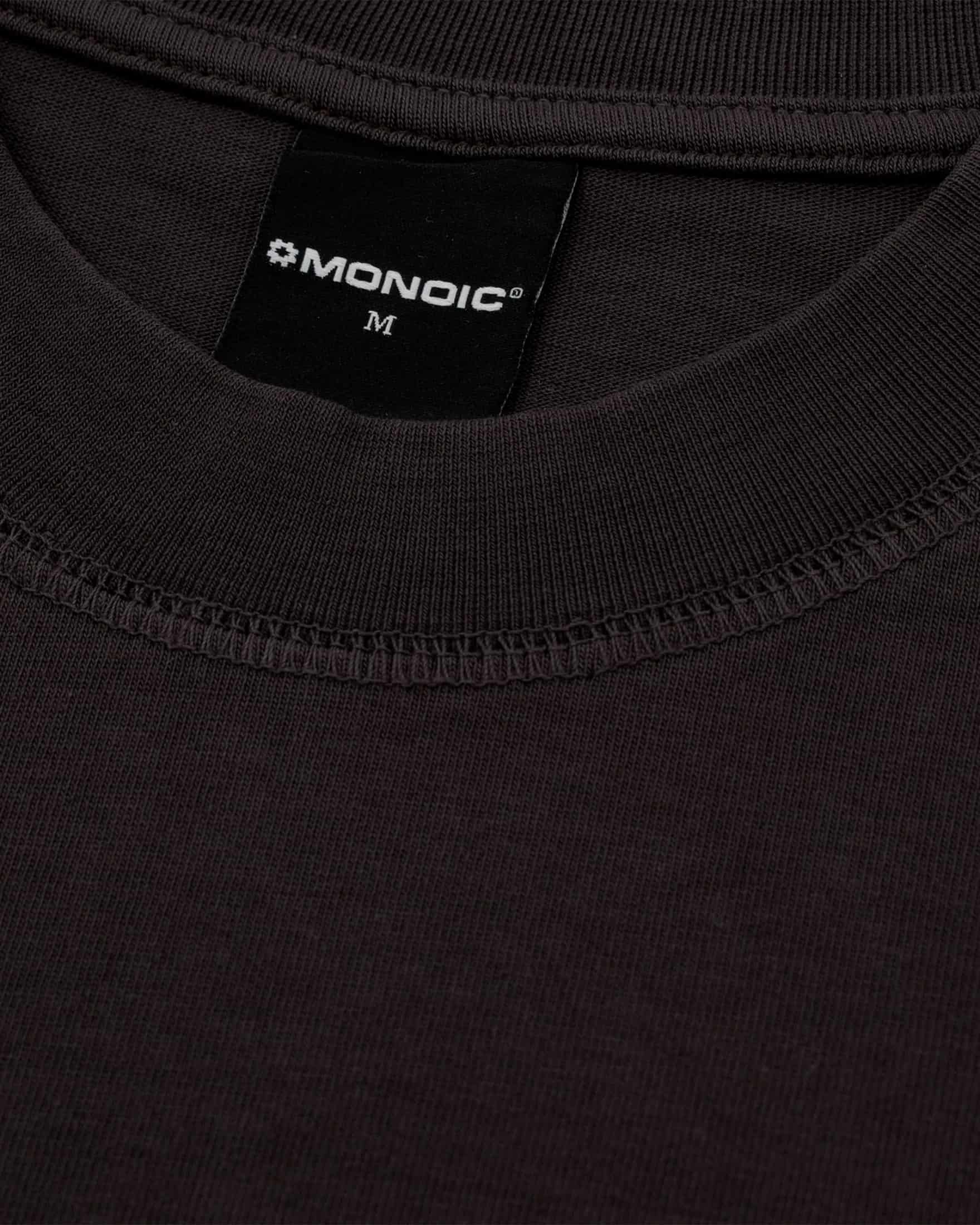 Camiseta Oversized Básica V4 - Café Chocolate - miniatura 4