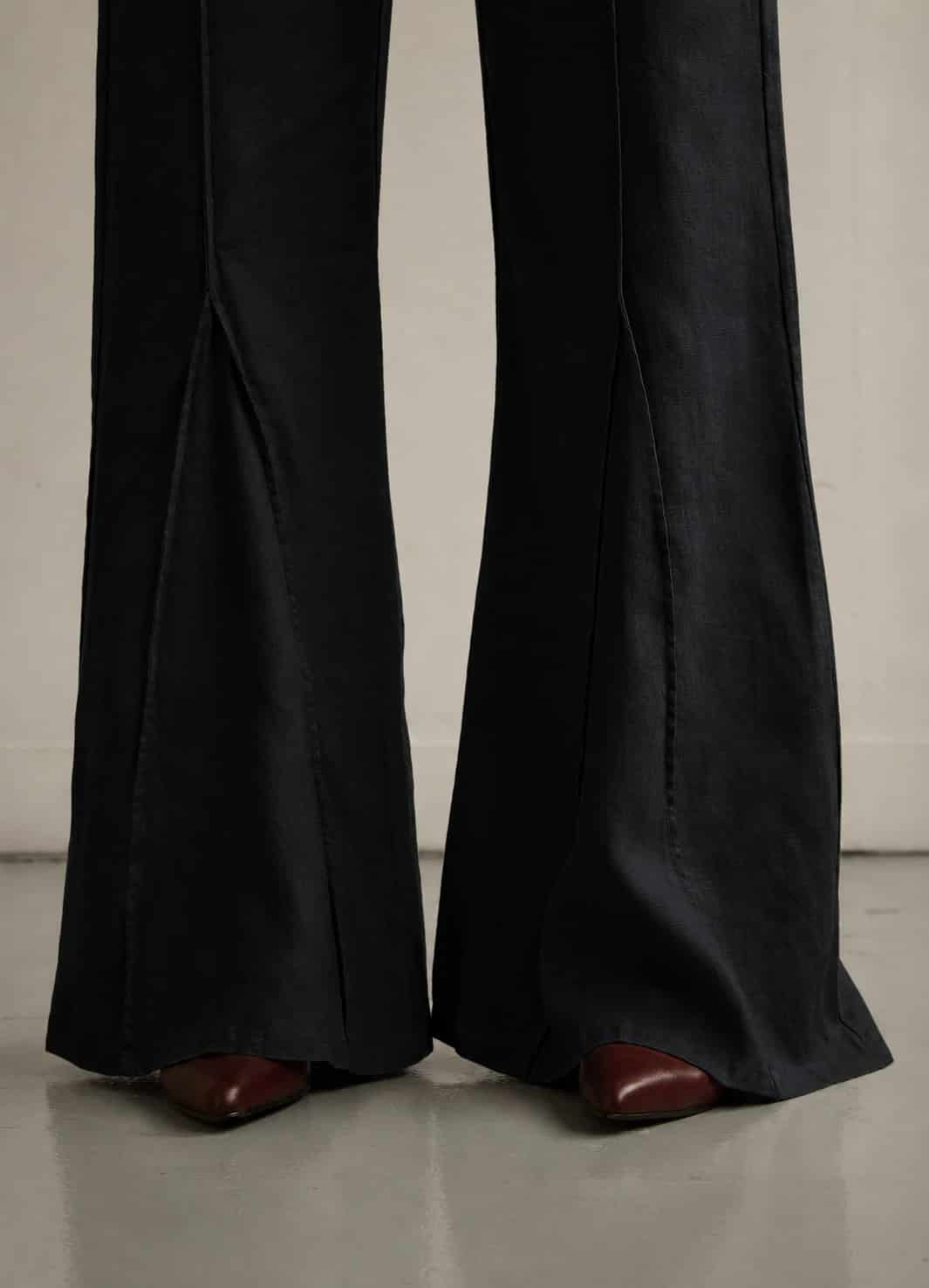 Pantalón Aire de lino | Negro - miniatura 5