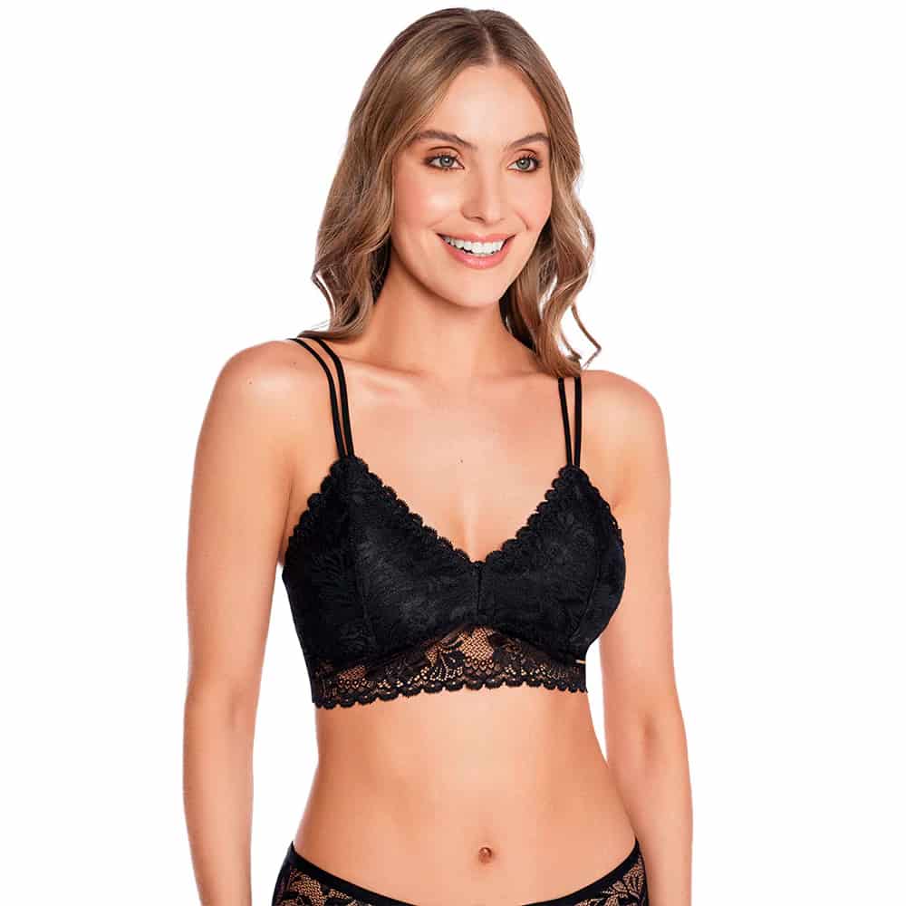 BRALETTE EN ENCAJE SIN ARO - miniatura 6