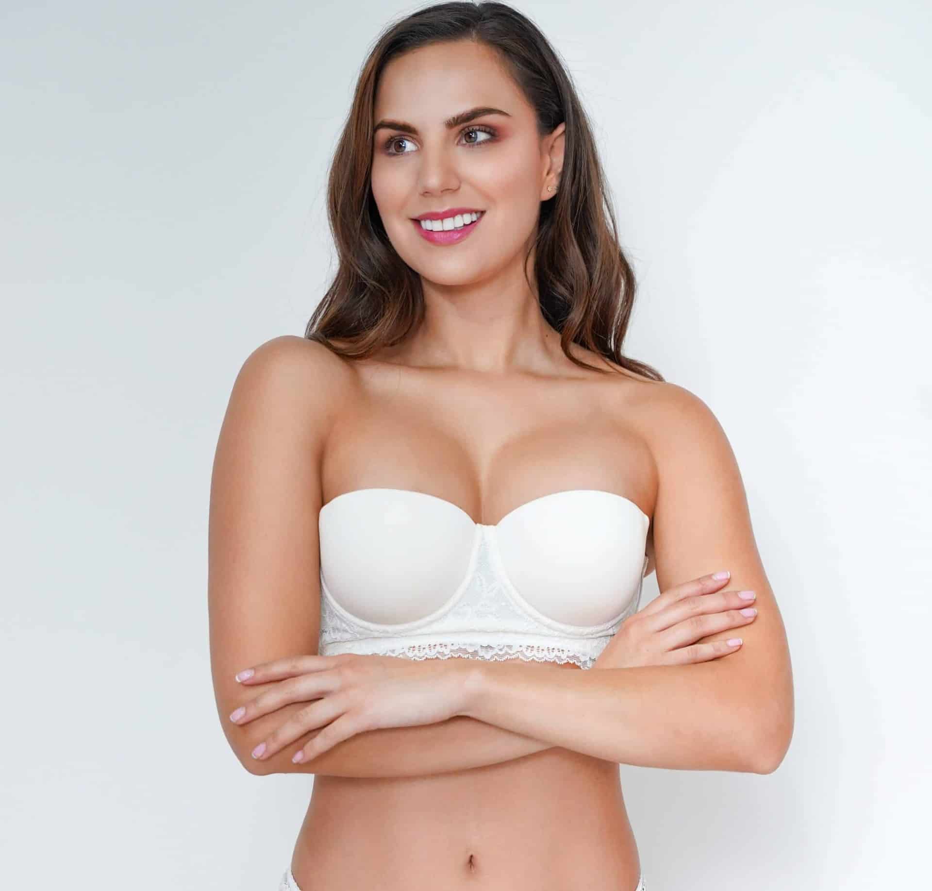 Brasier Strapless Multiusos para Mujer con Copa Lisa - miniatura 2