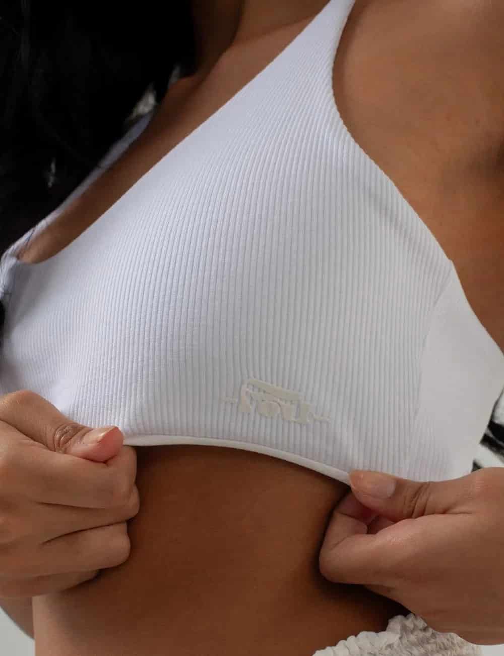 Bra tirantas Sierra Madre blanco Mujer - miniatura 5