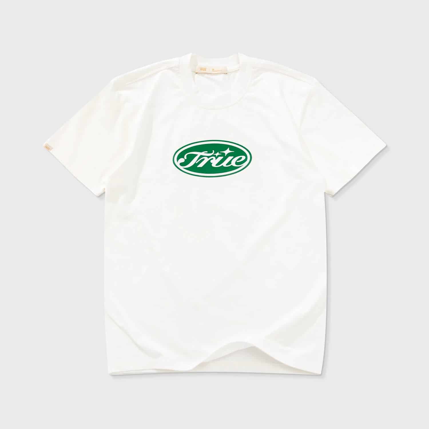 True Stamp T-Shirt - Cream - miniatura 1