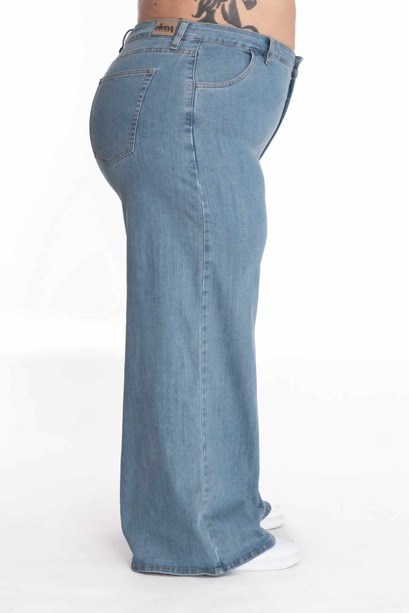 Jean Amplio Azul Dirty 414 - miniatura 4