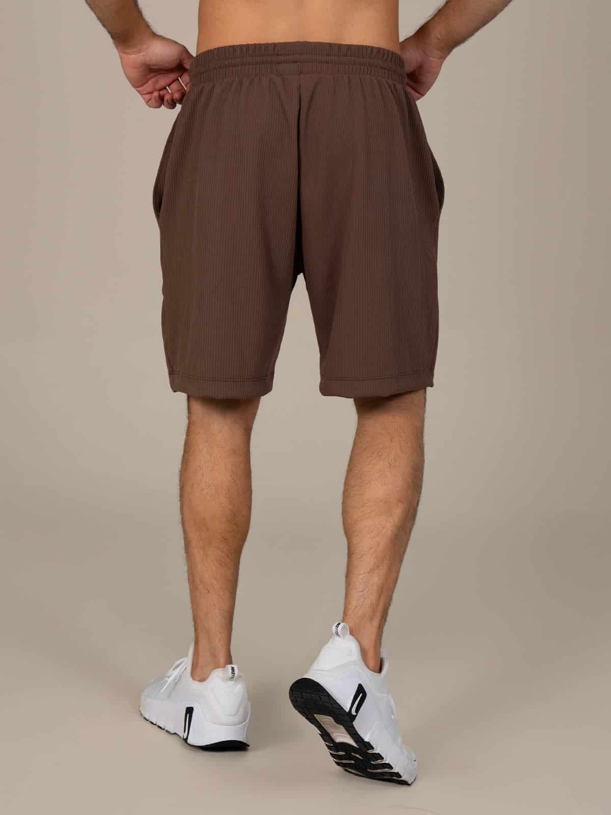 Pantaloneta moenia atenas hombre cafe oscuro - miniatura 2