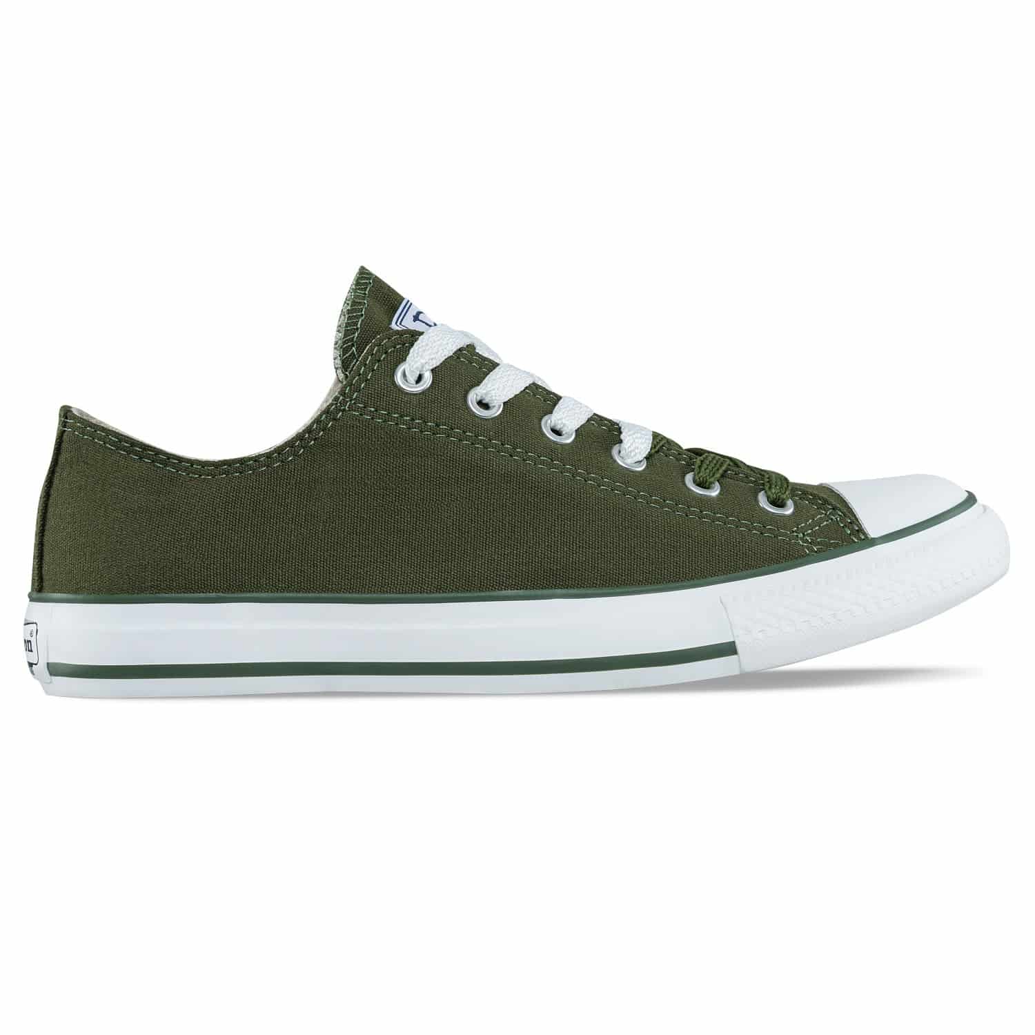Tenis Casuales Discovery Bajo Verde Oliva Croydon Unisex - miniatura 2