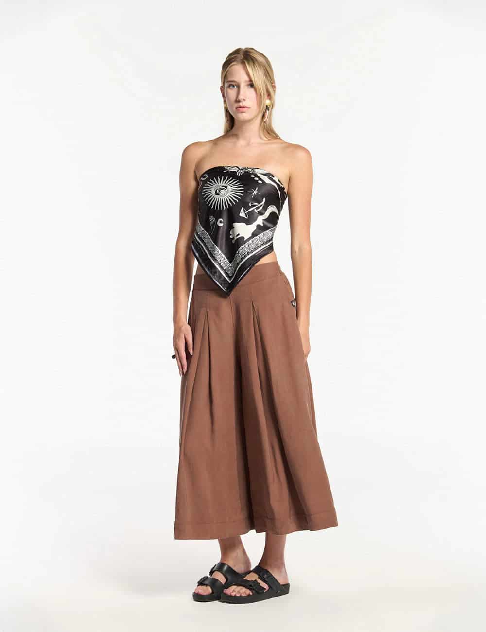 Pañoleta  Noche  negro Unisex - miniatura 6