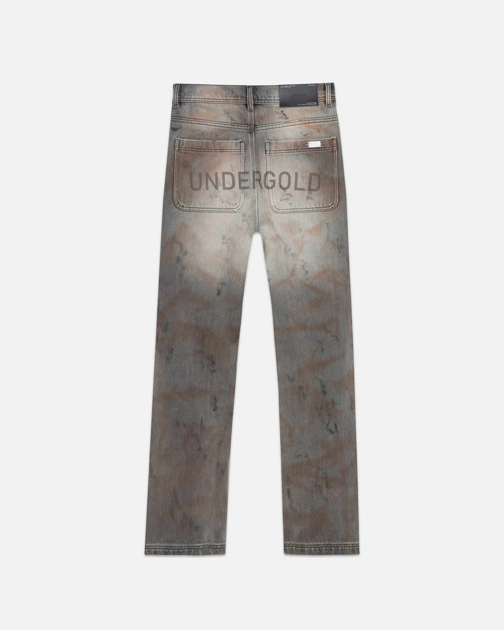 Holy State UNDGLD Wide Jeans Mechanic Gray - miniatura 1